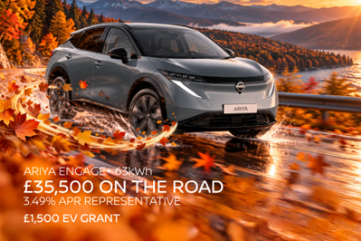 NEW NISSAN ARIYA ENGAGE+ 63kWh PCP OFFER