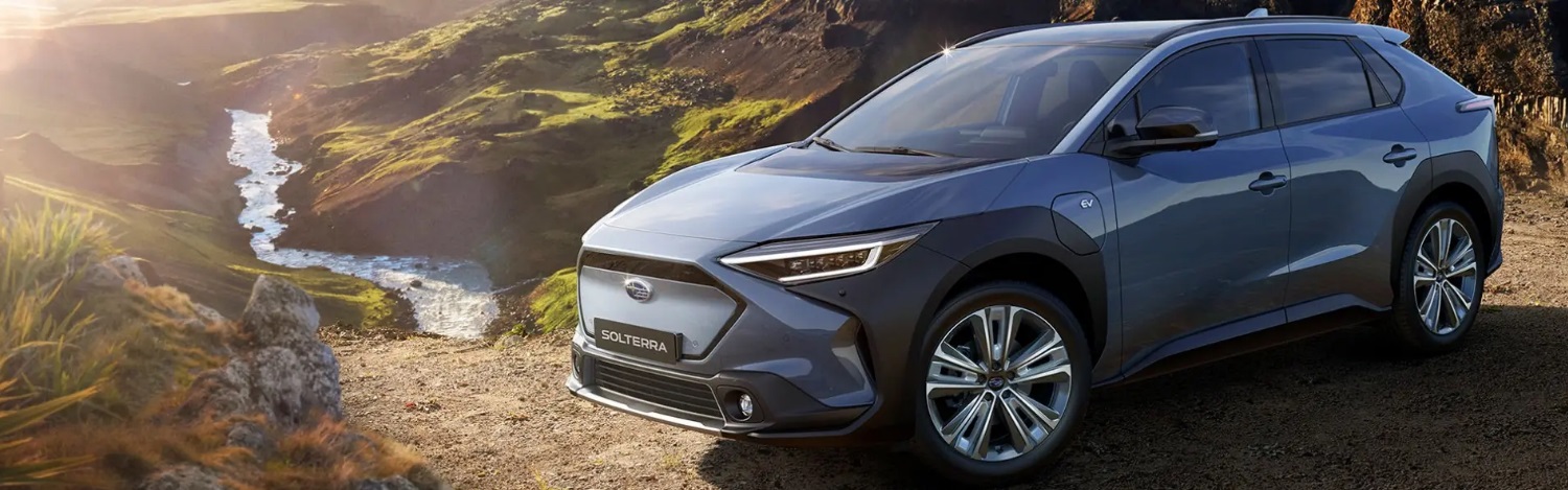Blue Subaru All-New Solterra