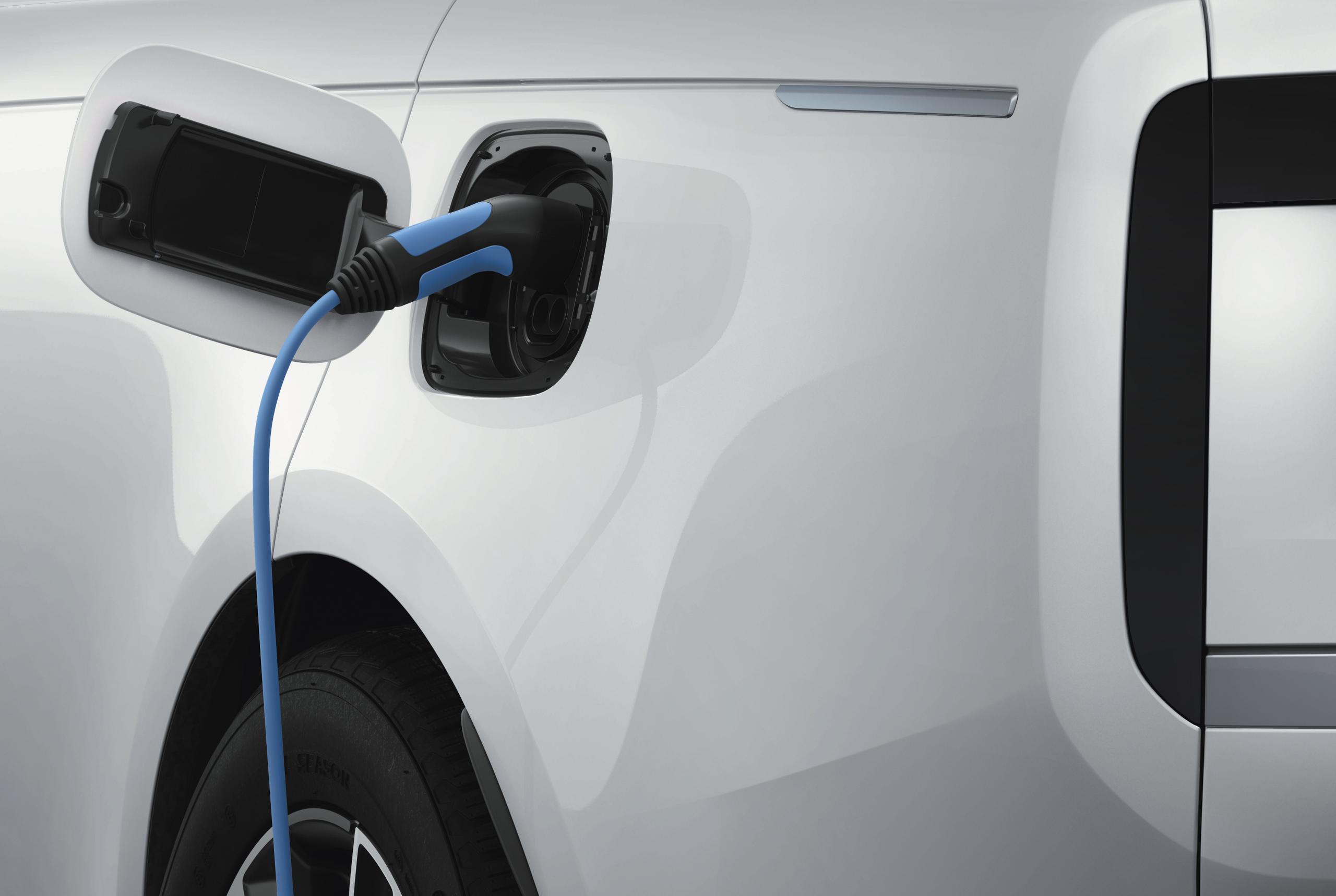 Range Rover Sport Electric Hybrid Charging Port