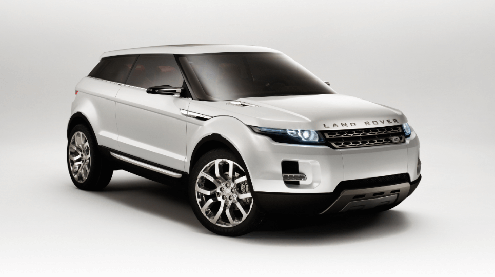 White Range Rover Evoque LRX Concept (2008)