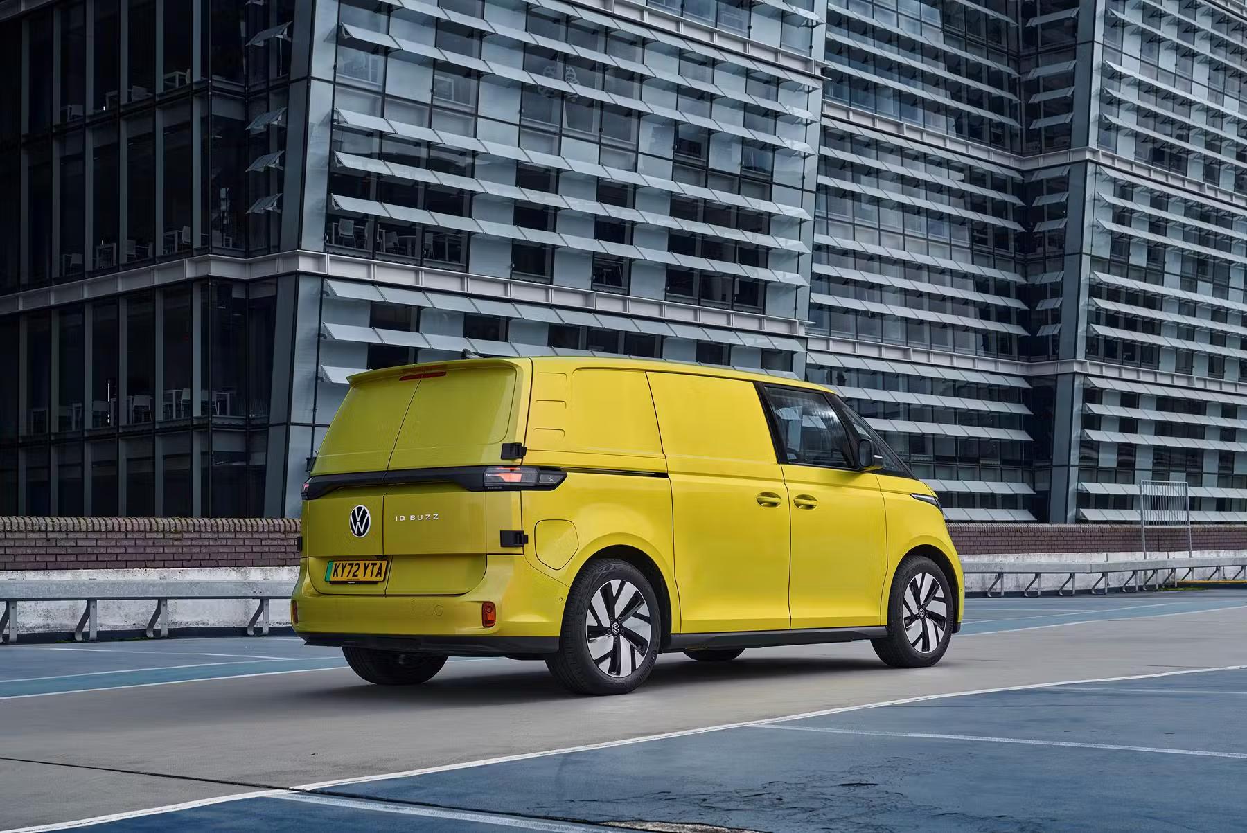 Volkswagen ID. Buzz Cargo Rear Side View