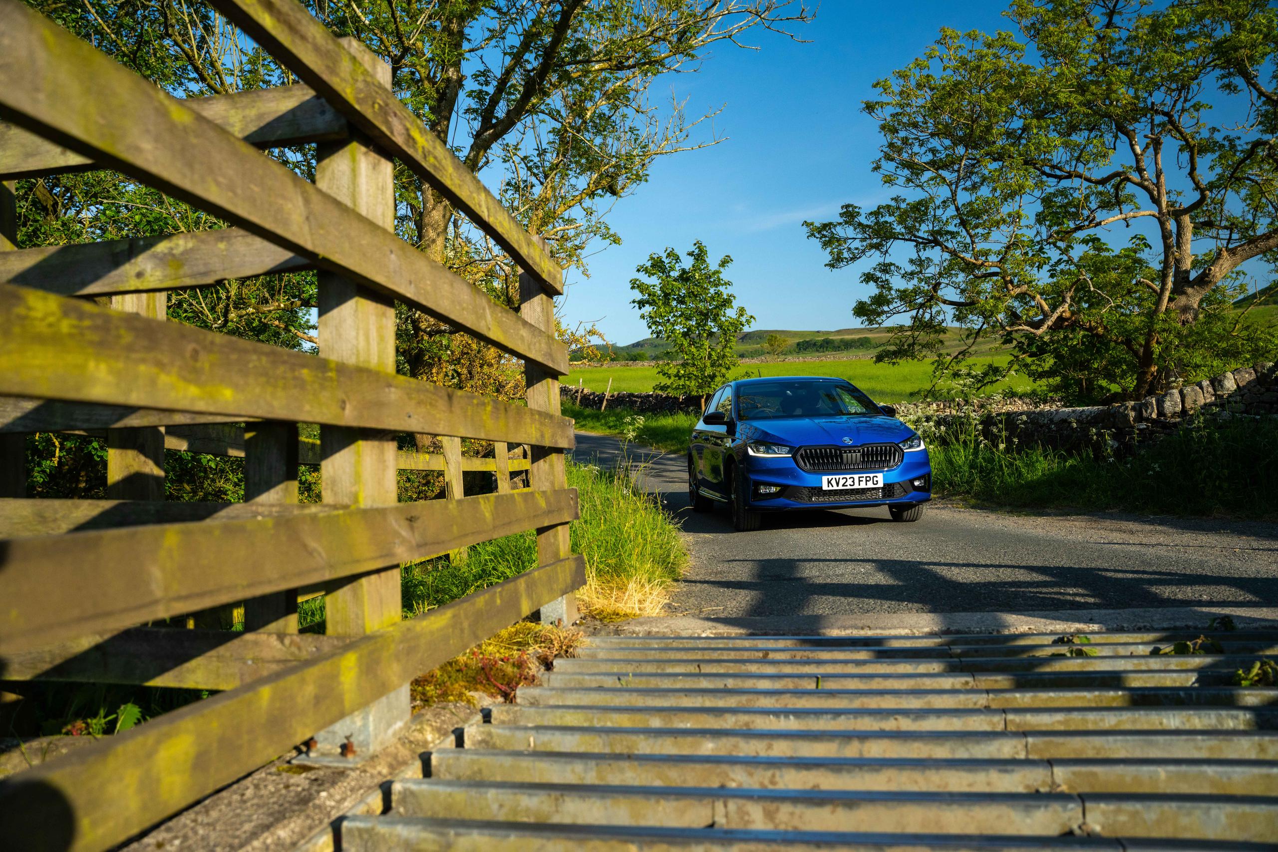 SKODA Fabia Front Side View