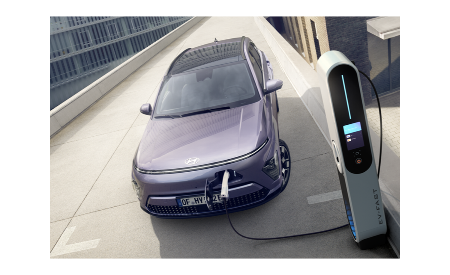 kona electric charging