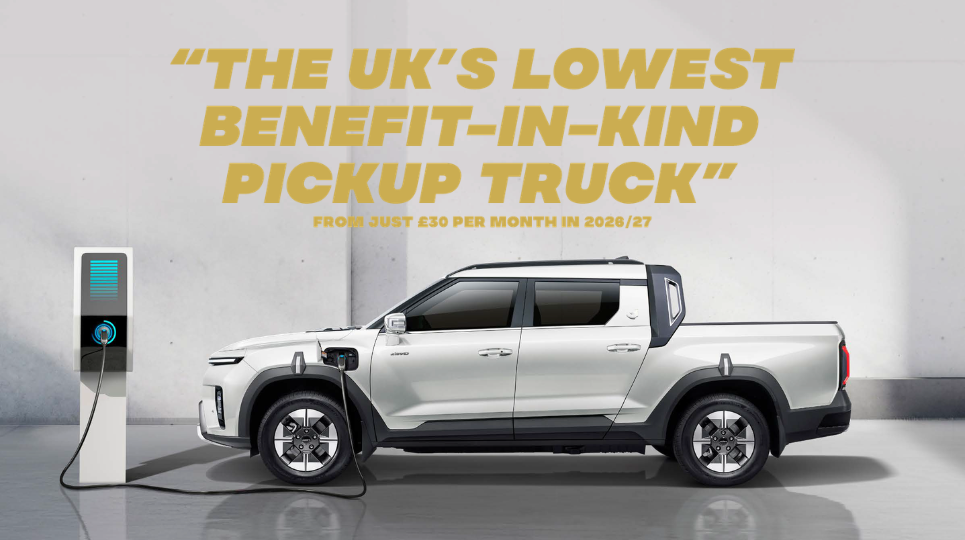 KGM Musso EV - The UK's lowest benefit-in-kind (BiK) pickup truck