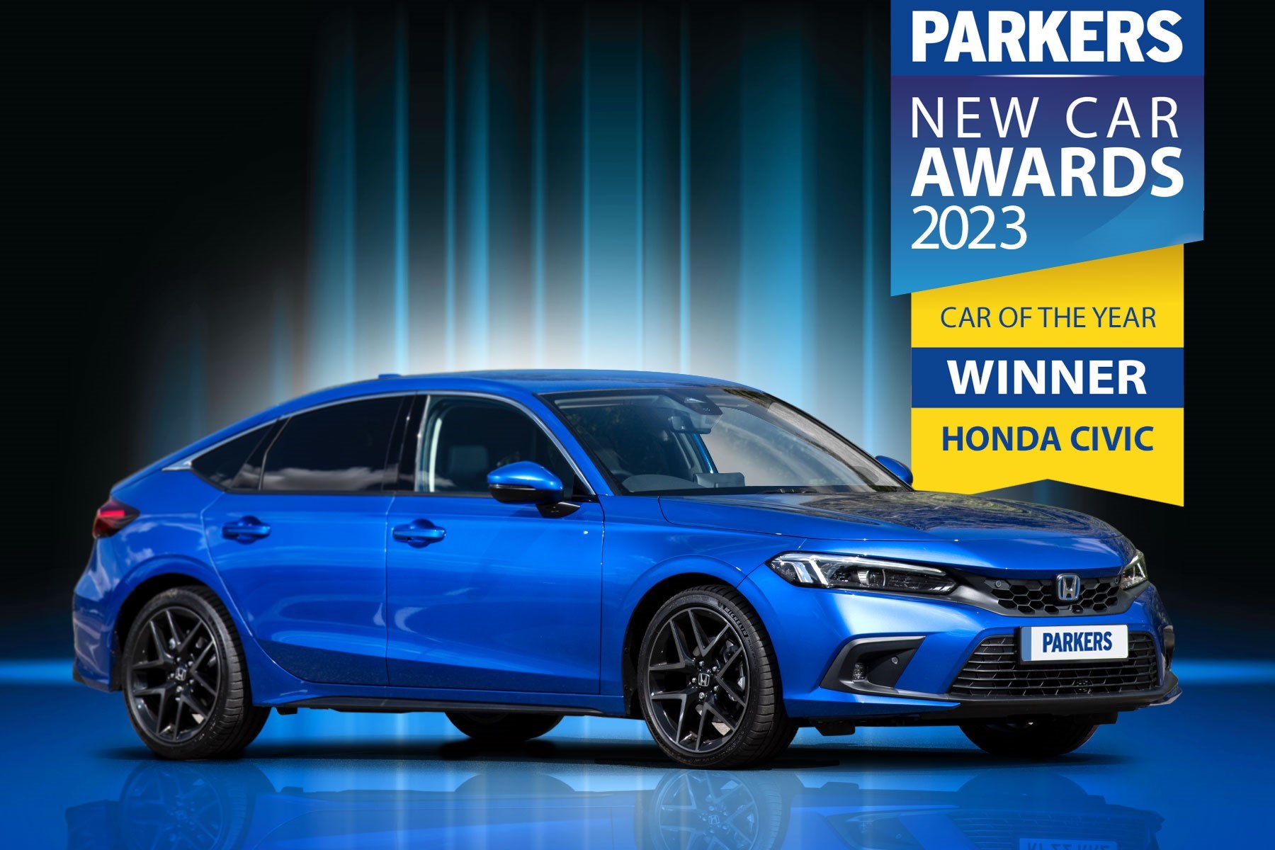 AllNew Honda Civic Hybrid Wins Parkers Car Of The Year 2023 Rowes