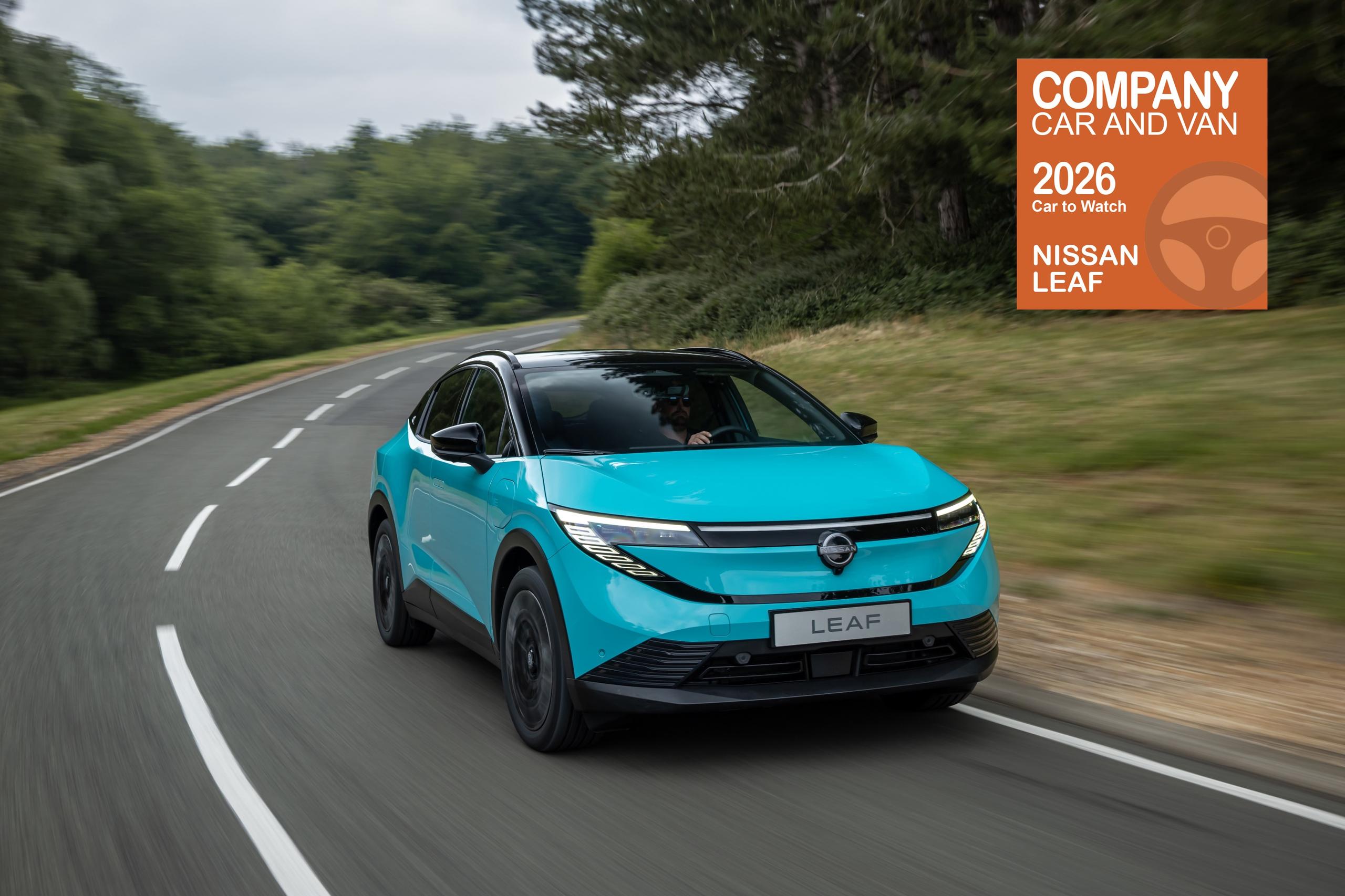 All New Nissan LEAF is named the ‘Car to Watch’ for 2026