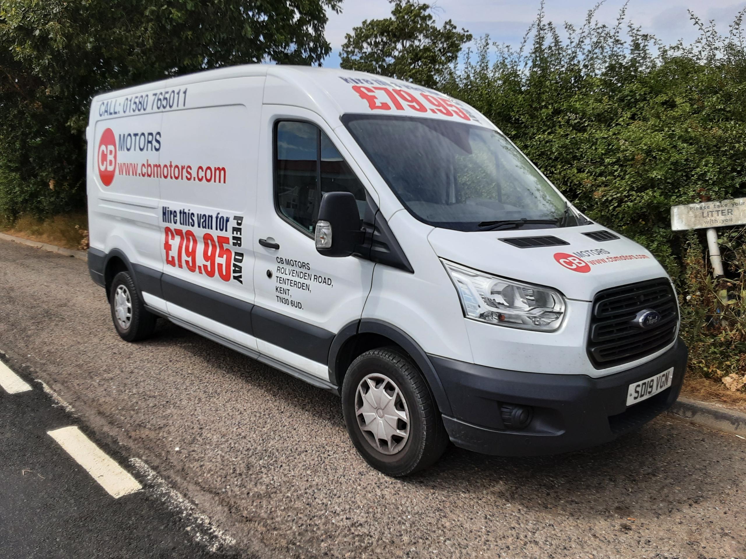 Ford hot sale transit hire