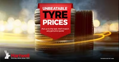 Hartwell Tyre Price Match