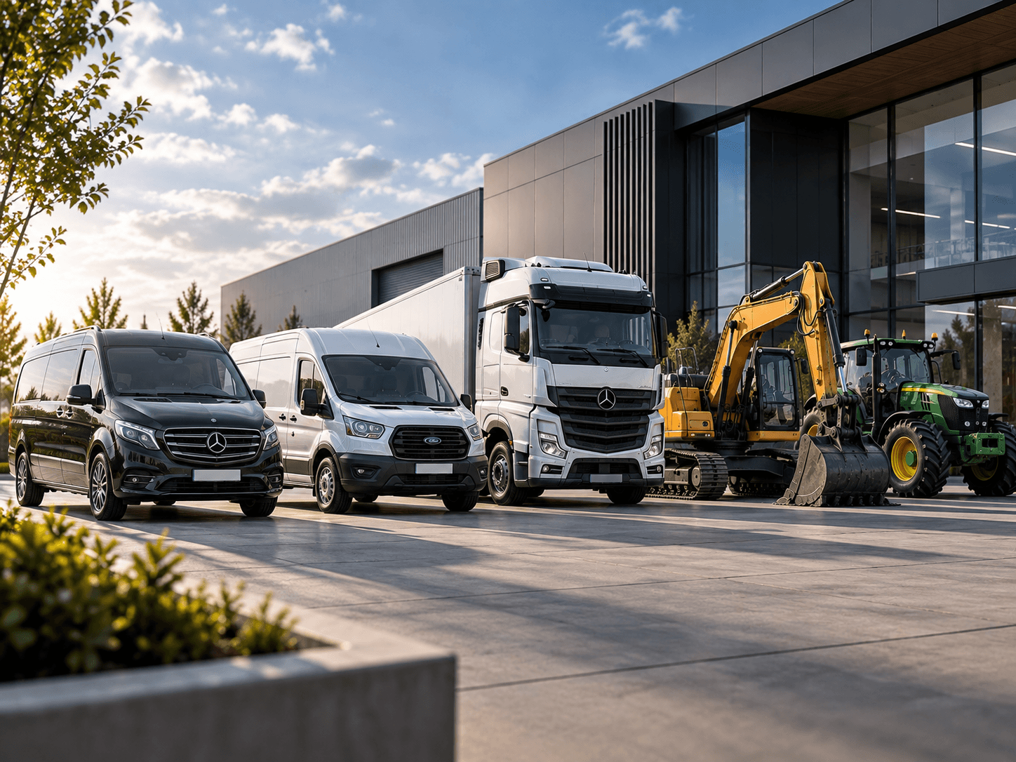 Commercial Vehicle Showcase at Modern Business Park