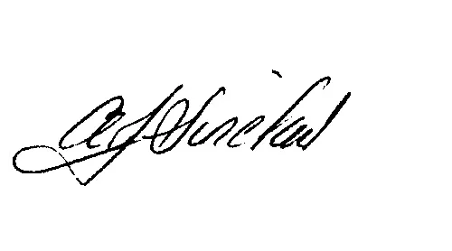 Andy Sinclair Autograph