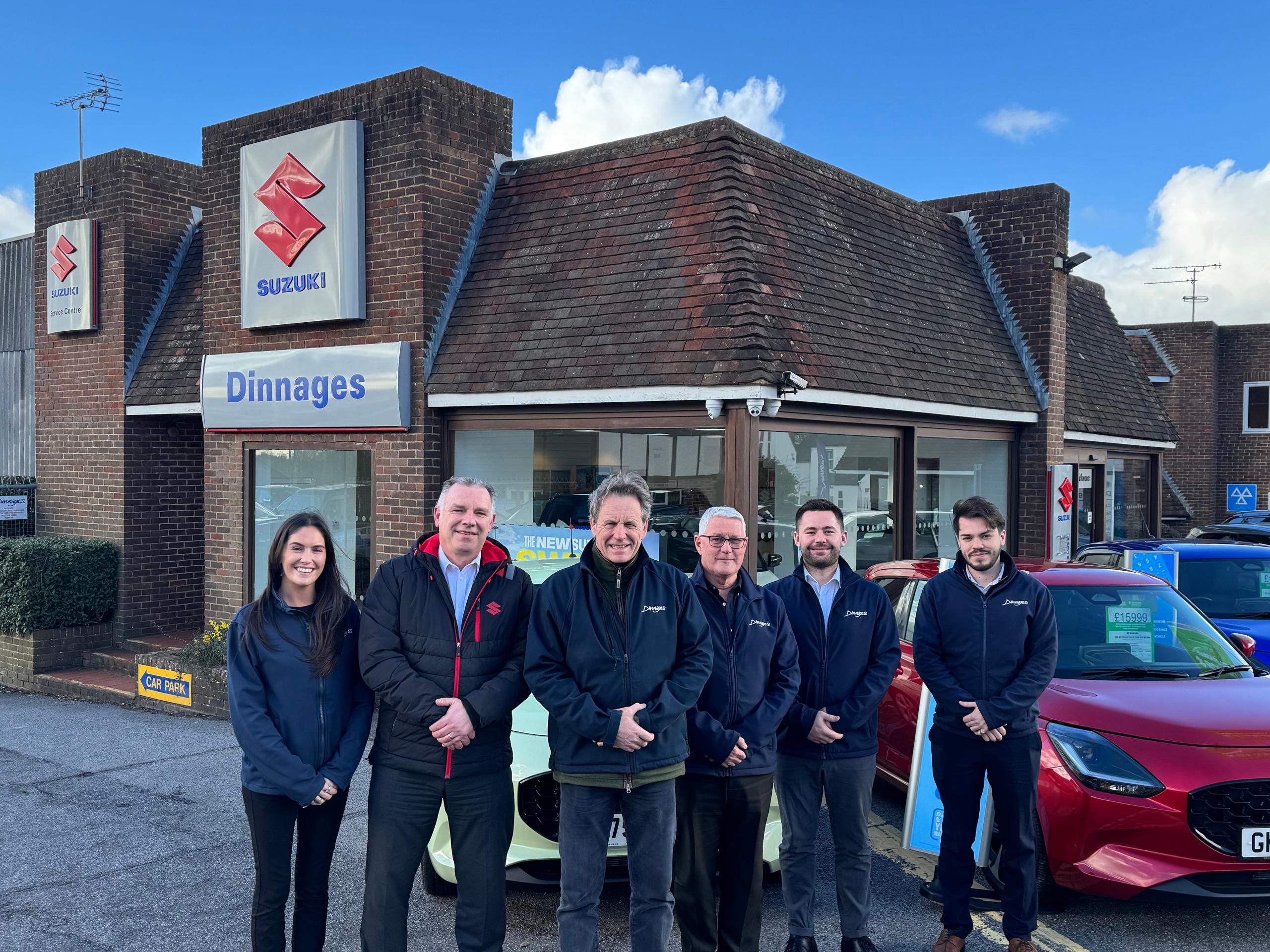 Dinnages Suzuki Team at Haywards Heath