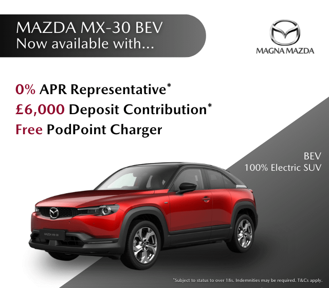 MAZDA MX-30 BEV FINANCE OFFERS