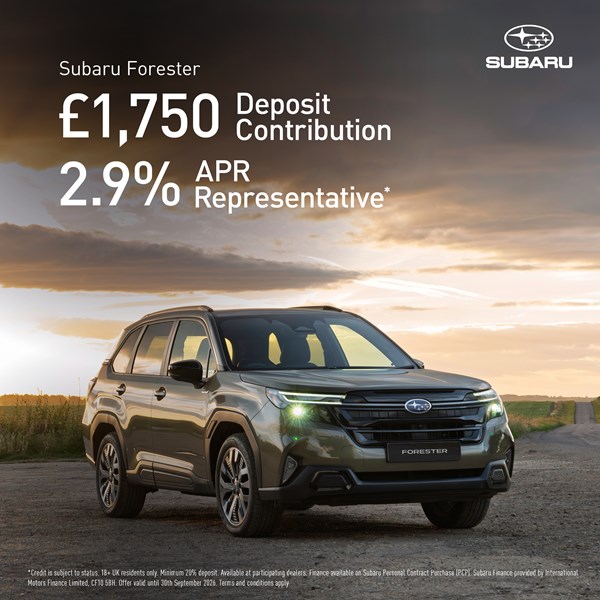 SIMPSONS SUMMER FORESTER LIMITED PCP DEAL