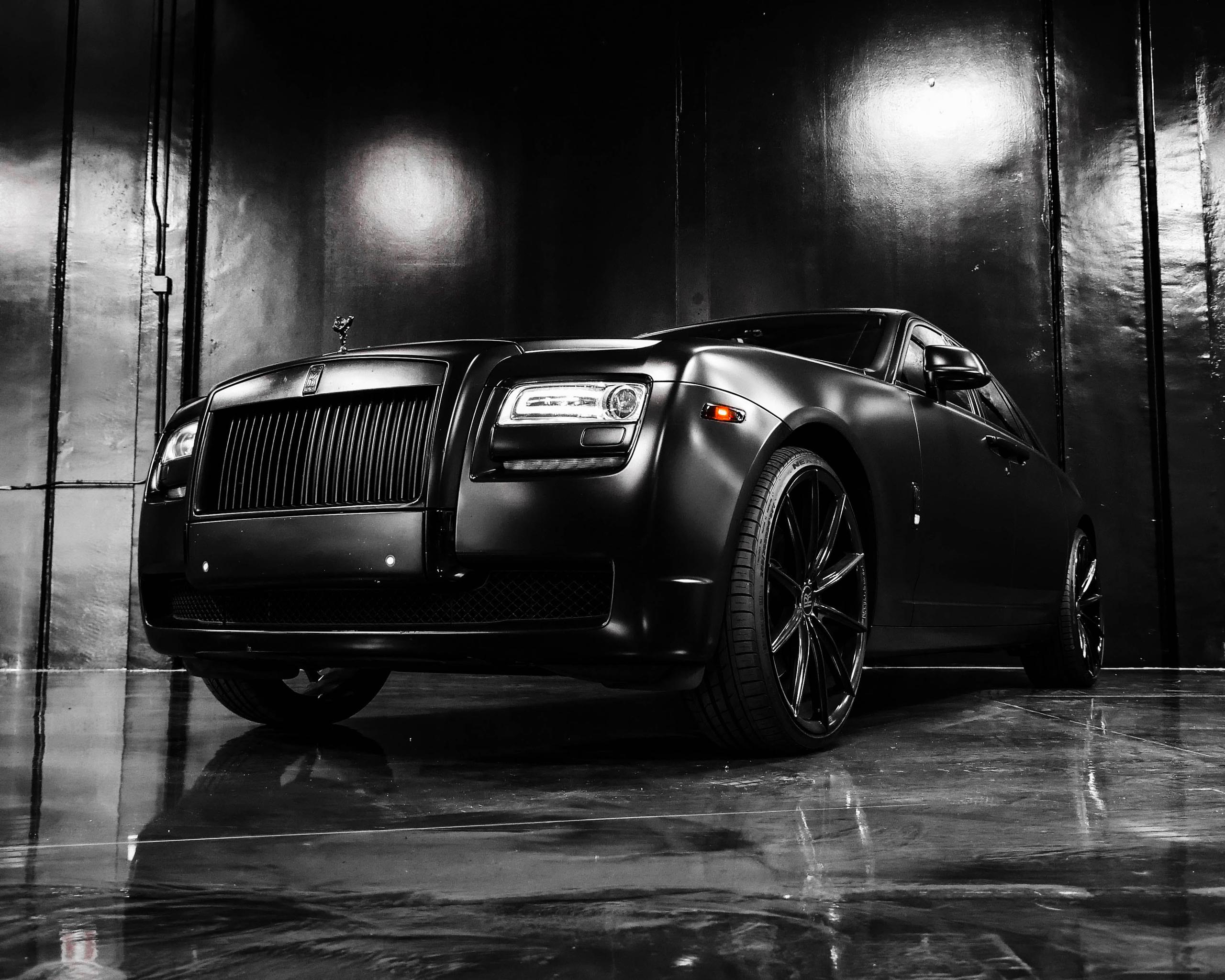 Grey Rolls Royce