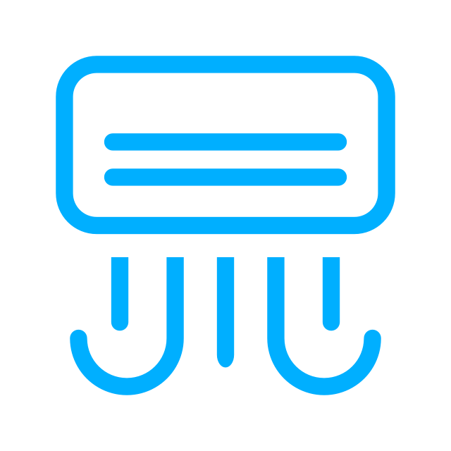Aircon heat icon