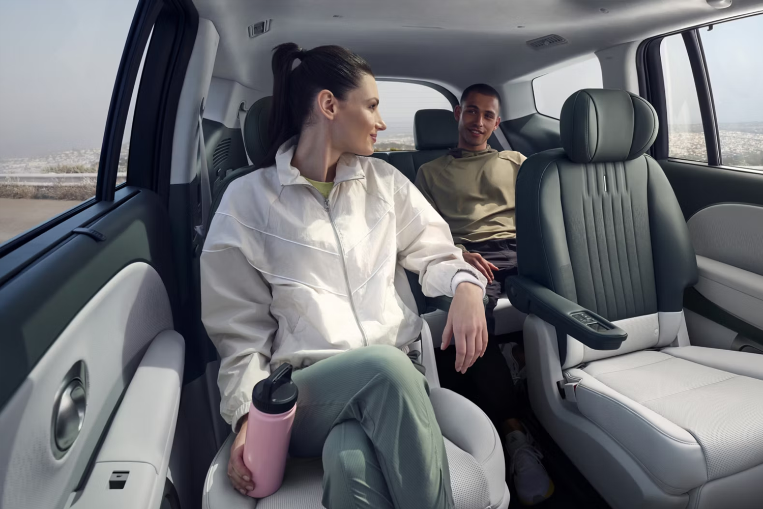 Interior seating of the all-new Hyundai IONIQ 9
