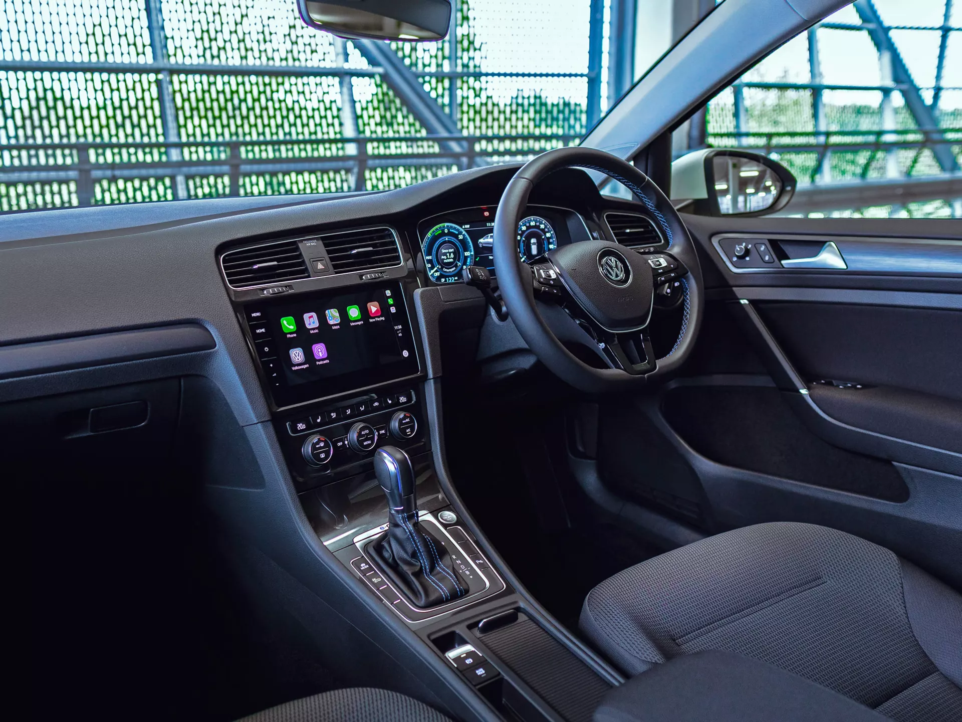 VW Electric Golf Interior