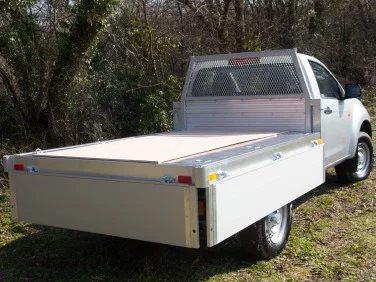 Flatbed detail