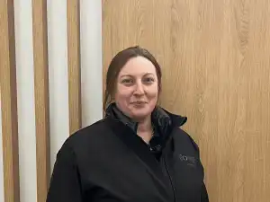 Fiona Barham representing Donald’s dealership team.
