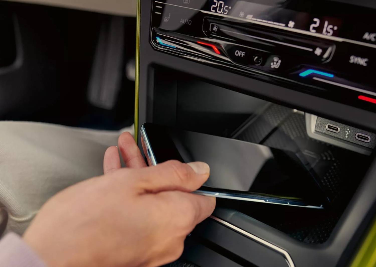 Volkswagen Taigo Wireless Charging