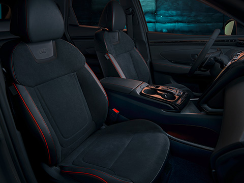 front seats of hyundai tucson
