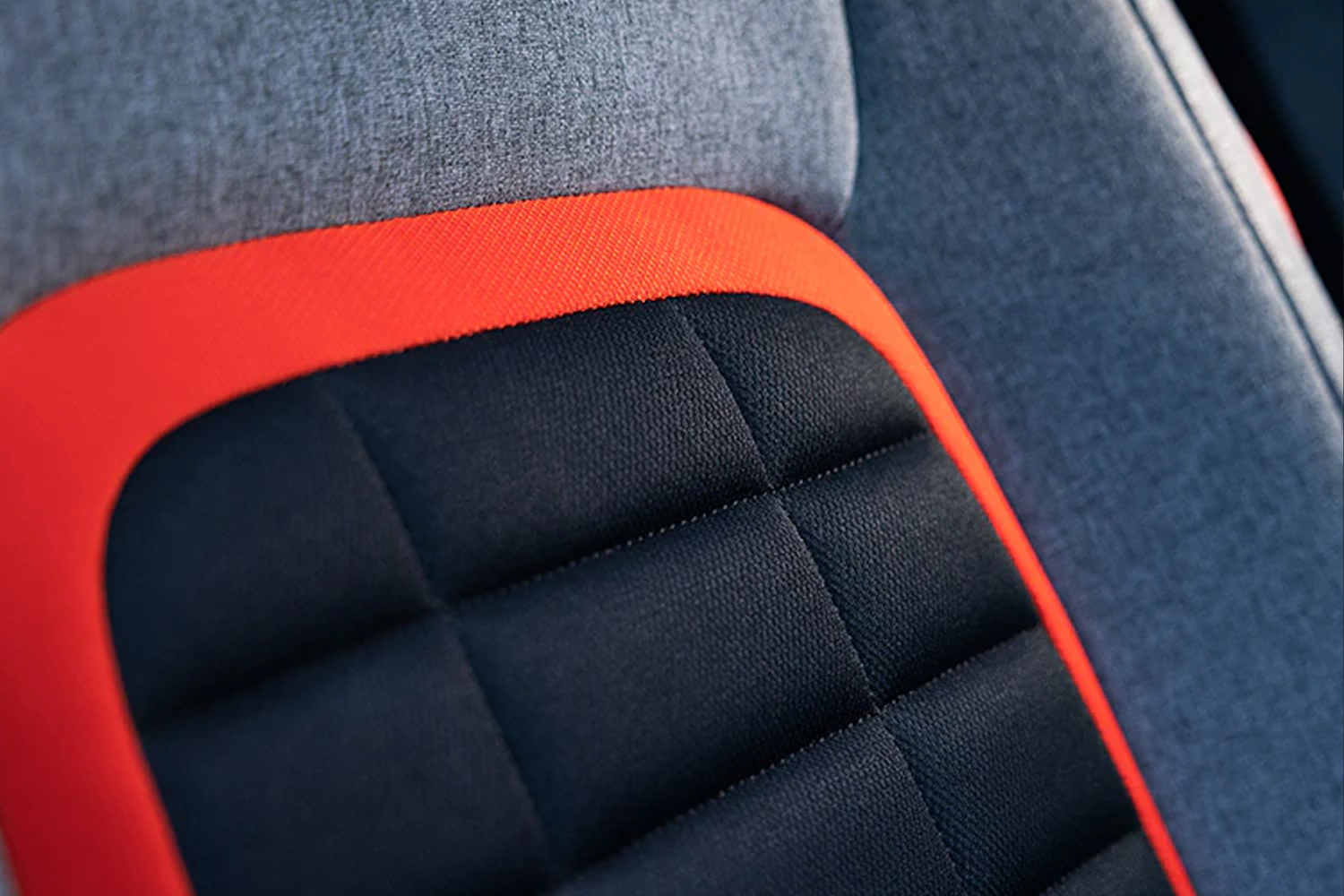 close up of the seats in the ë-Berlingo