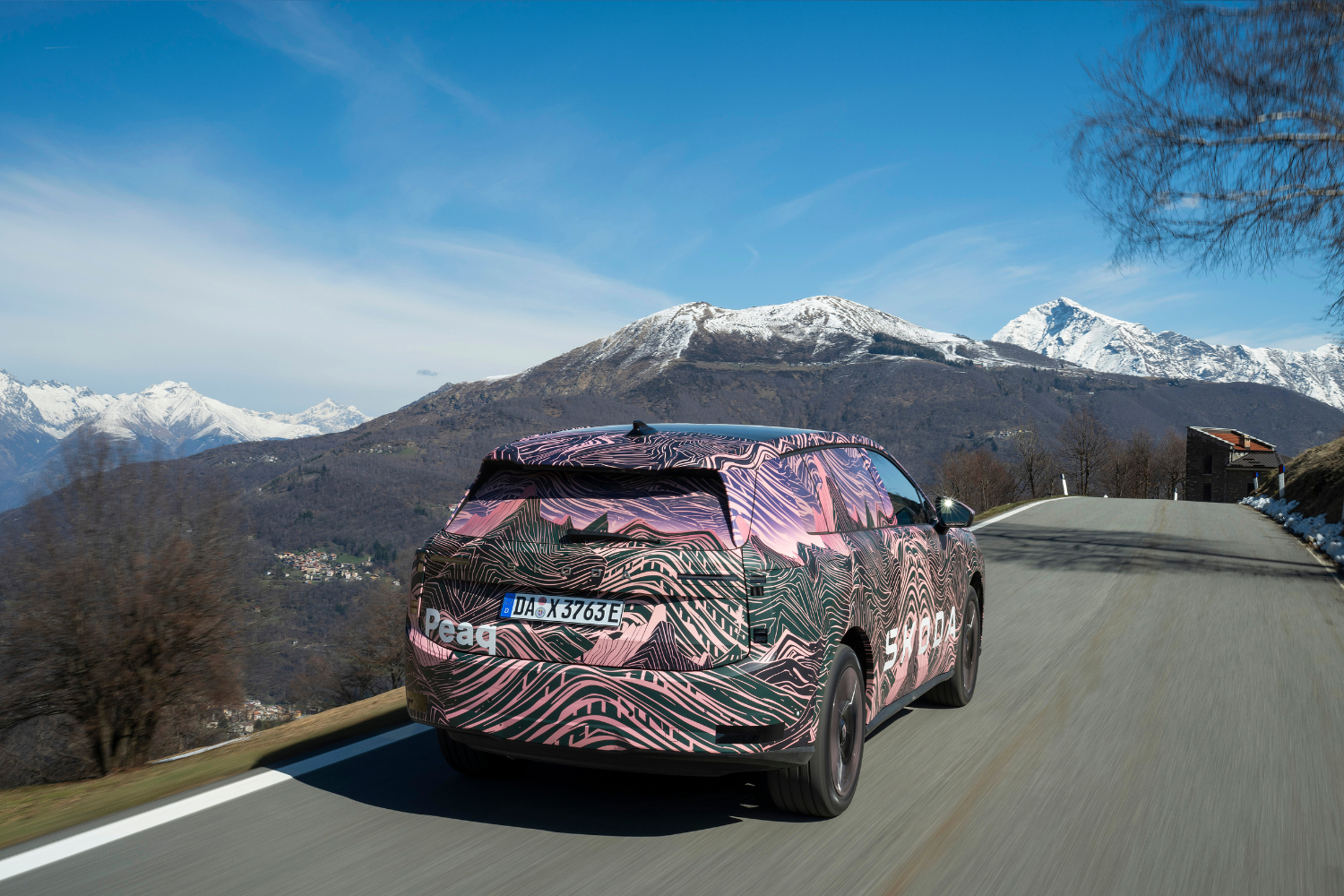 The new all-electric Peaq