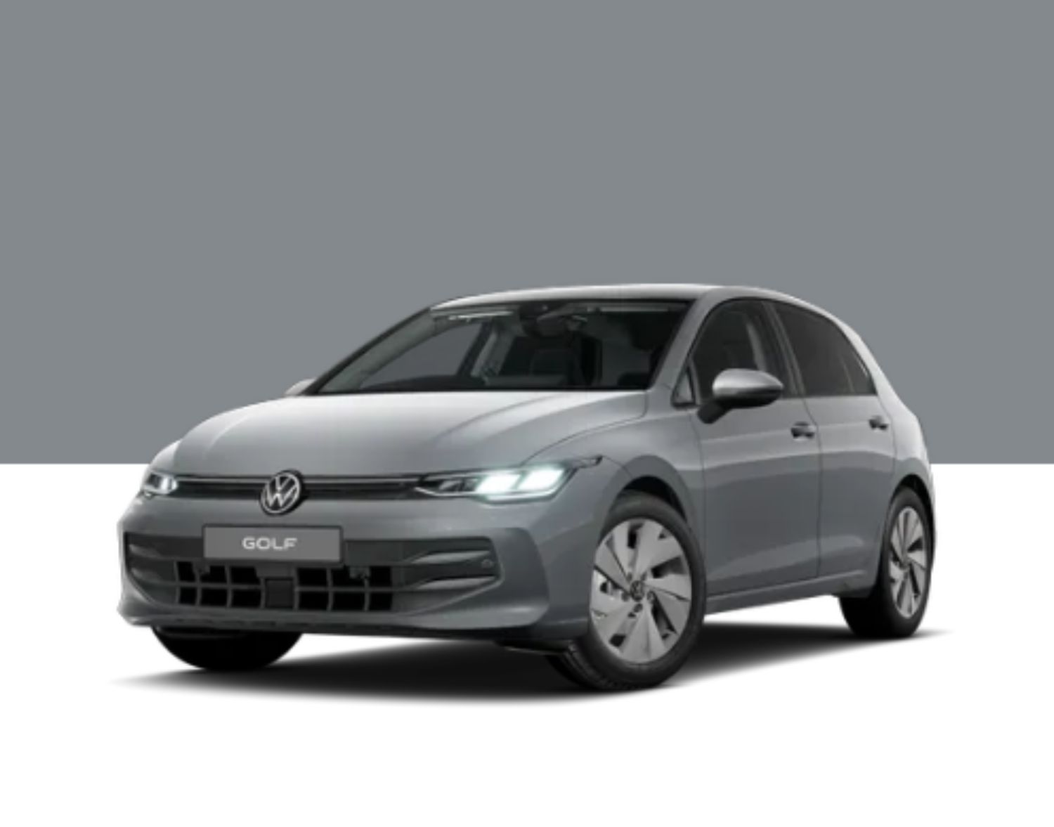 Grey Volkswagen Golf Match Trim