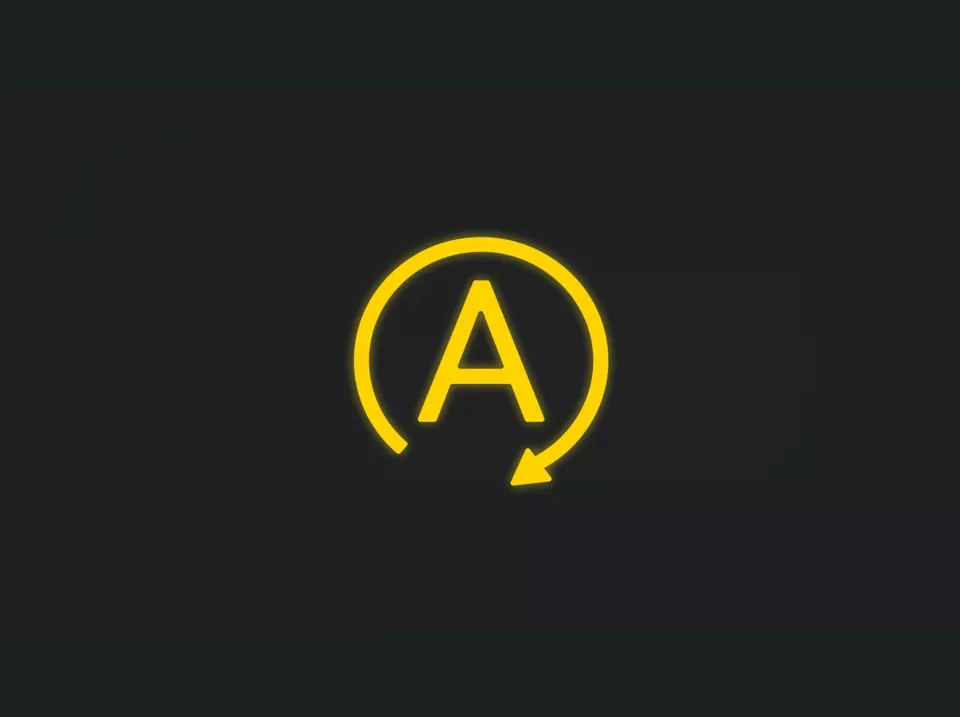 VW Start/Stop System Warning Light