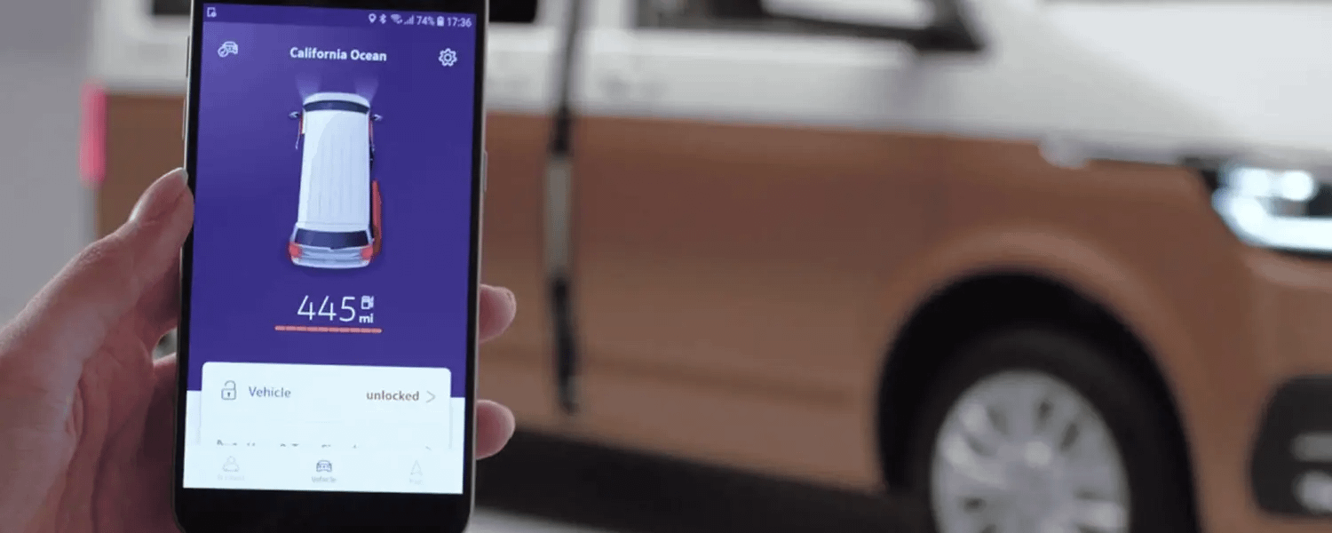 We Connect app on Smartphone