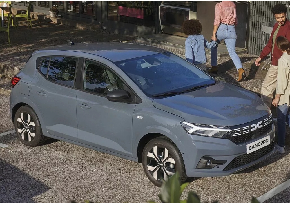 Sandero exterior top view