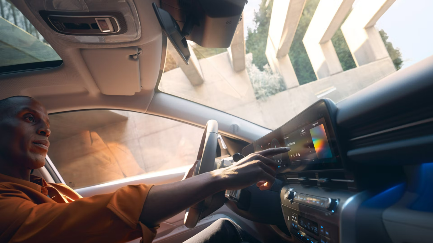 Kona infotainment screen