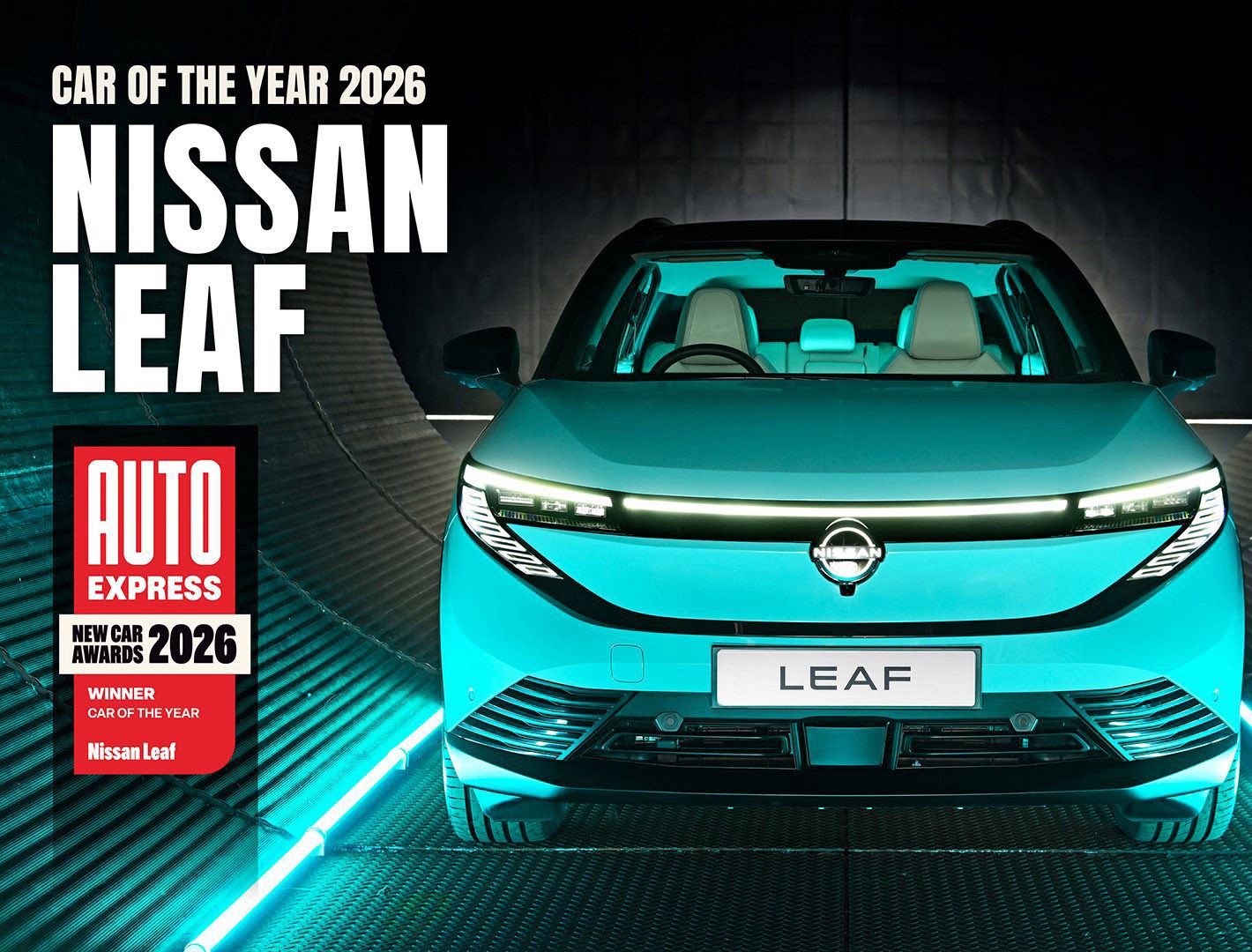 All-New Nissan LEAF crowned 2026 Car of the Year by Auto Express
