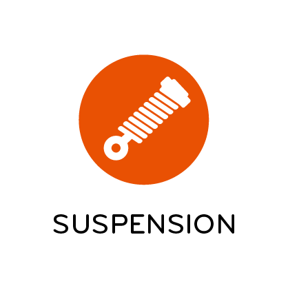 Coil icon with Suspension written below