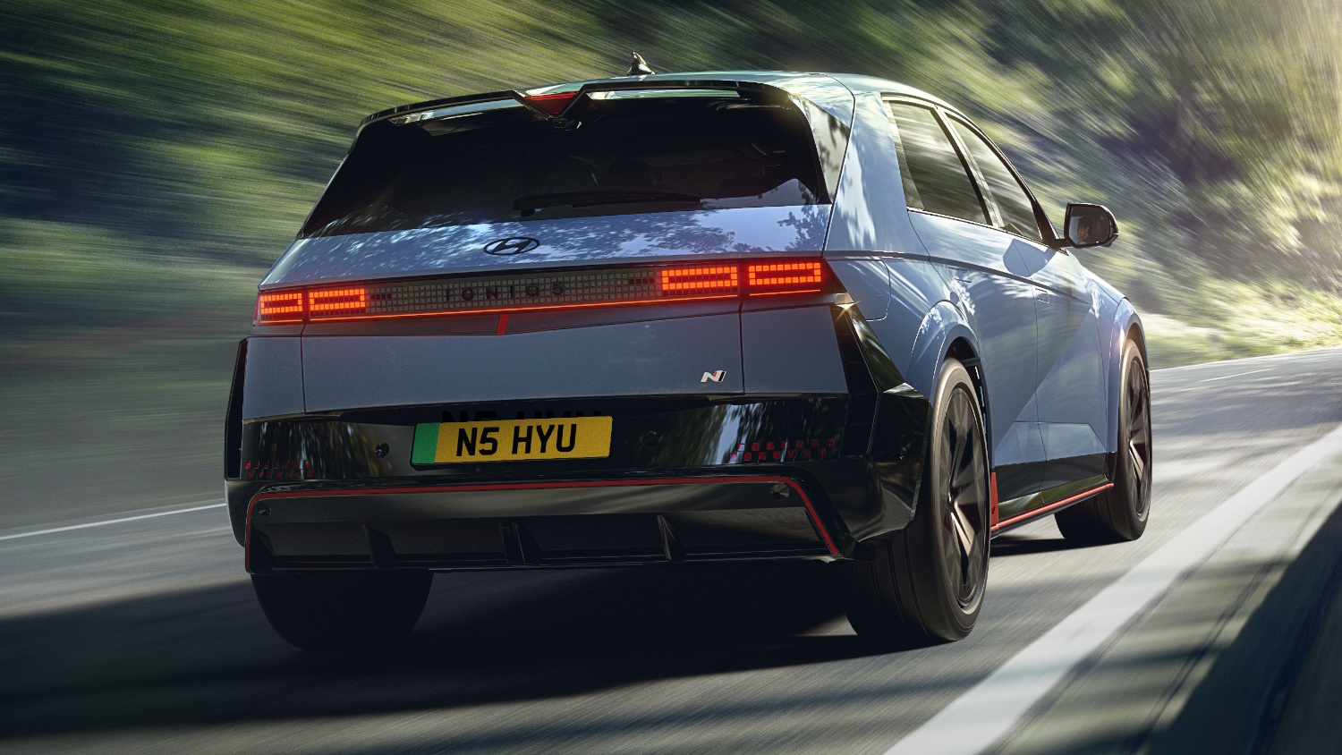 Hyundai IONIQ 5 N Rear Side View