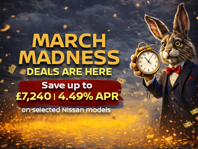 Save Big on Your Next Nissan: Up to £7,240 Off with 4.49% APR Finance