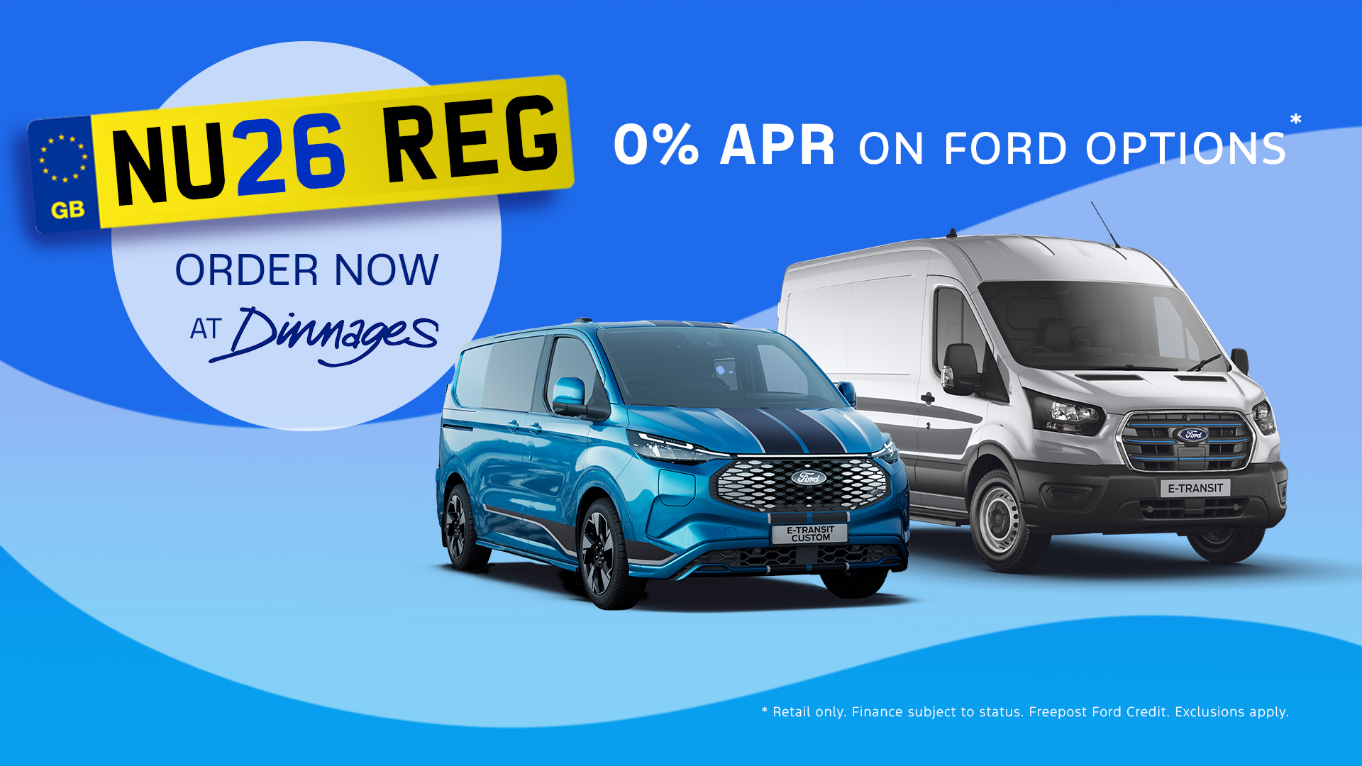 26 Plate New Ford Van Offers