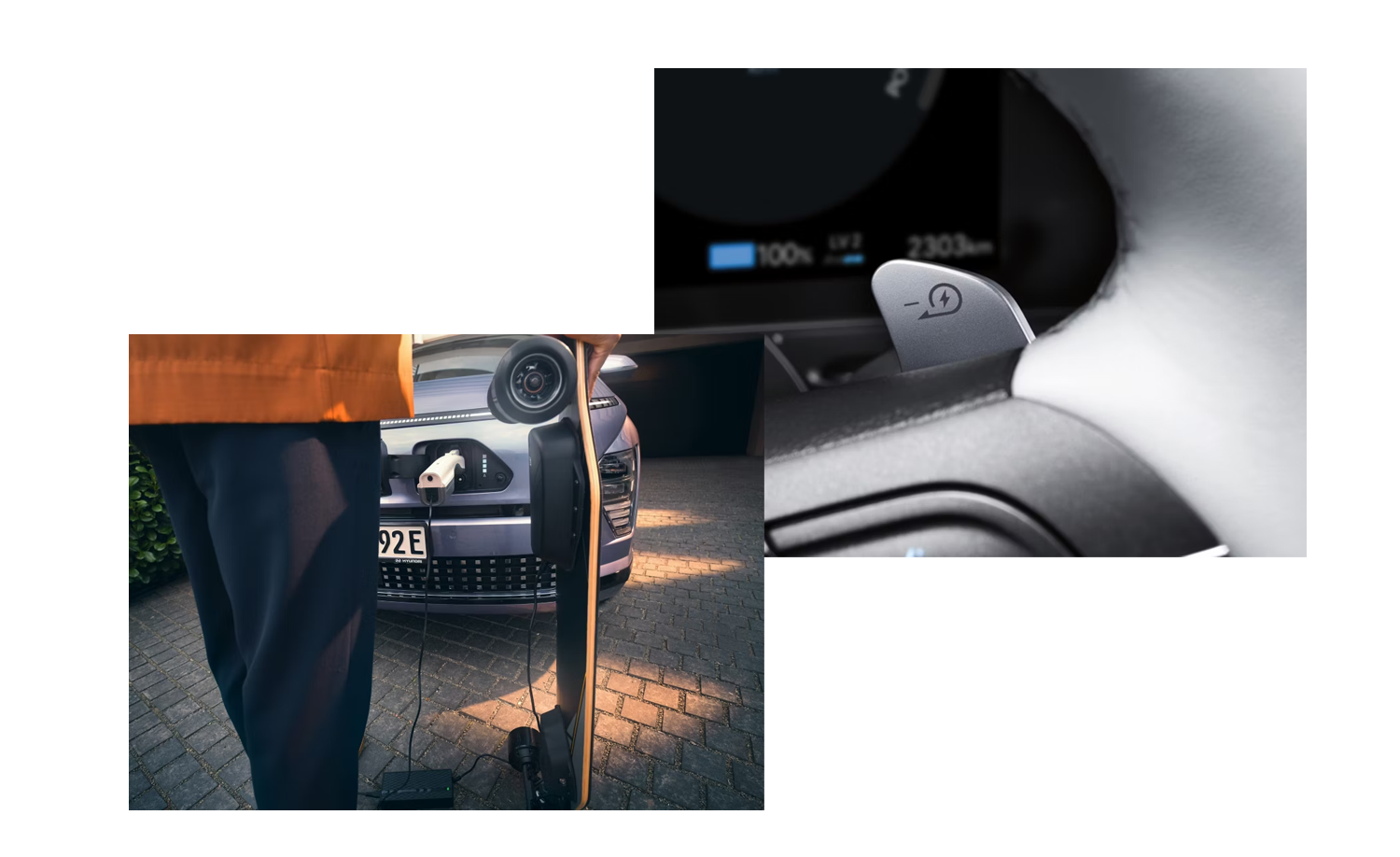 electric mobility showing iPedal and charging
