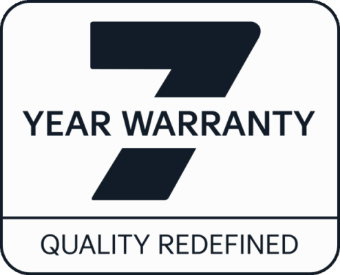 7 year warranty