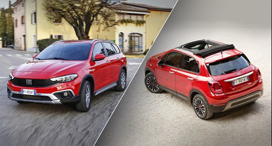 Fiat line-up now fully-electrified with the arrival of 500X Hybrid and Tipo Hybrid