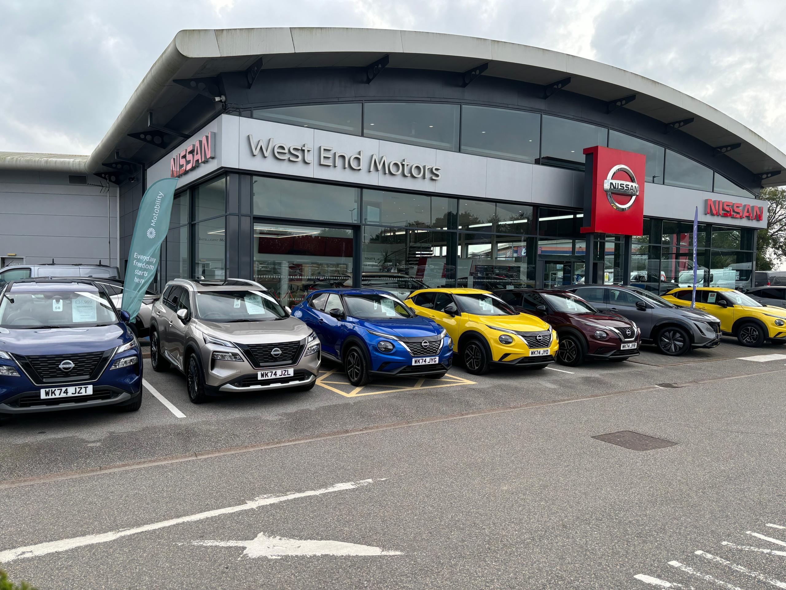 Nissan Motor Dealership | Bodmin, Cornwall | West End Motors