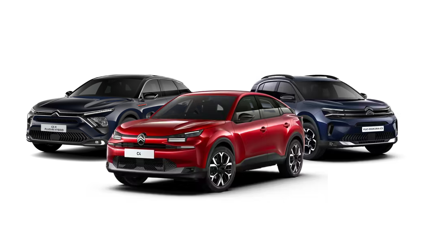 citroen hybrid model collage