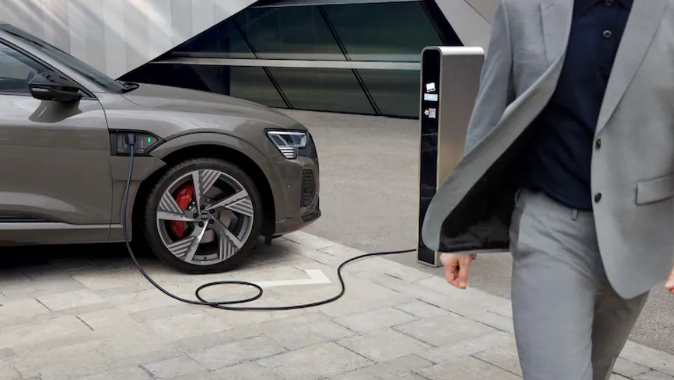 Audi Vehicle On Charge