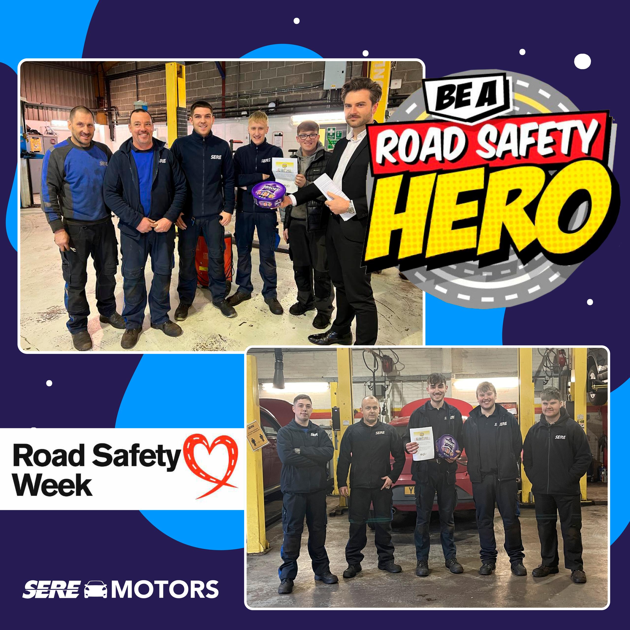 Road safety heroes SERE technicians