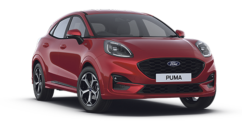 Ford Puma ST-Line in Red