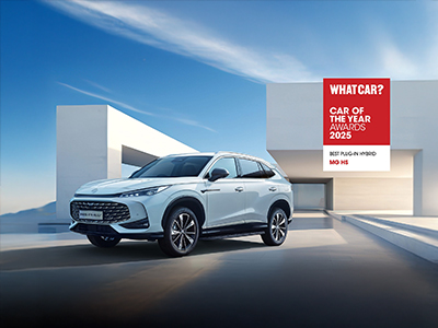 MG HS PHEV Named Plug-In Hybrid of the Year