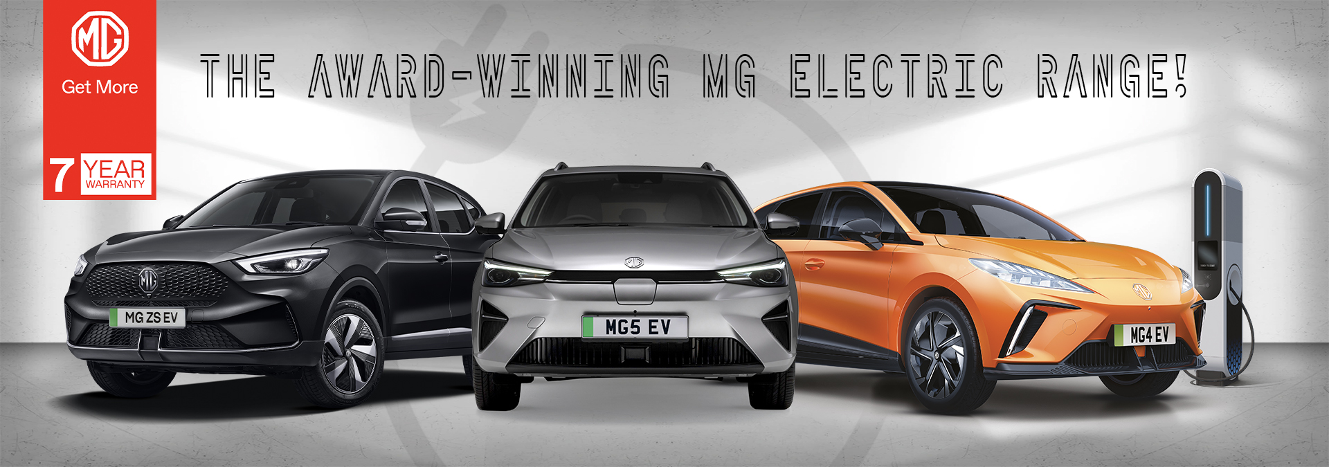 The Award-Winning MG Electric Range - MG ZS EV, MG5 EV, MG4 EV