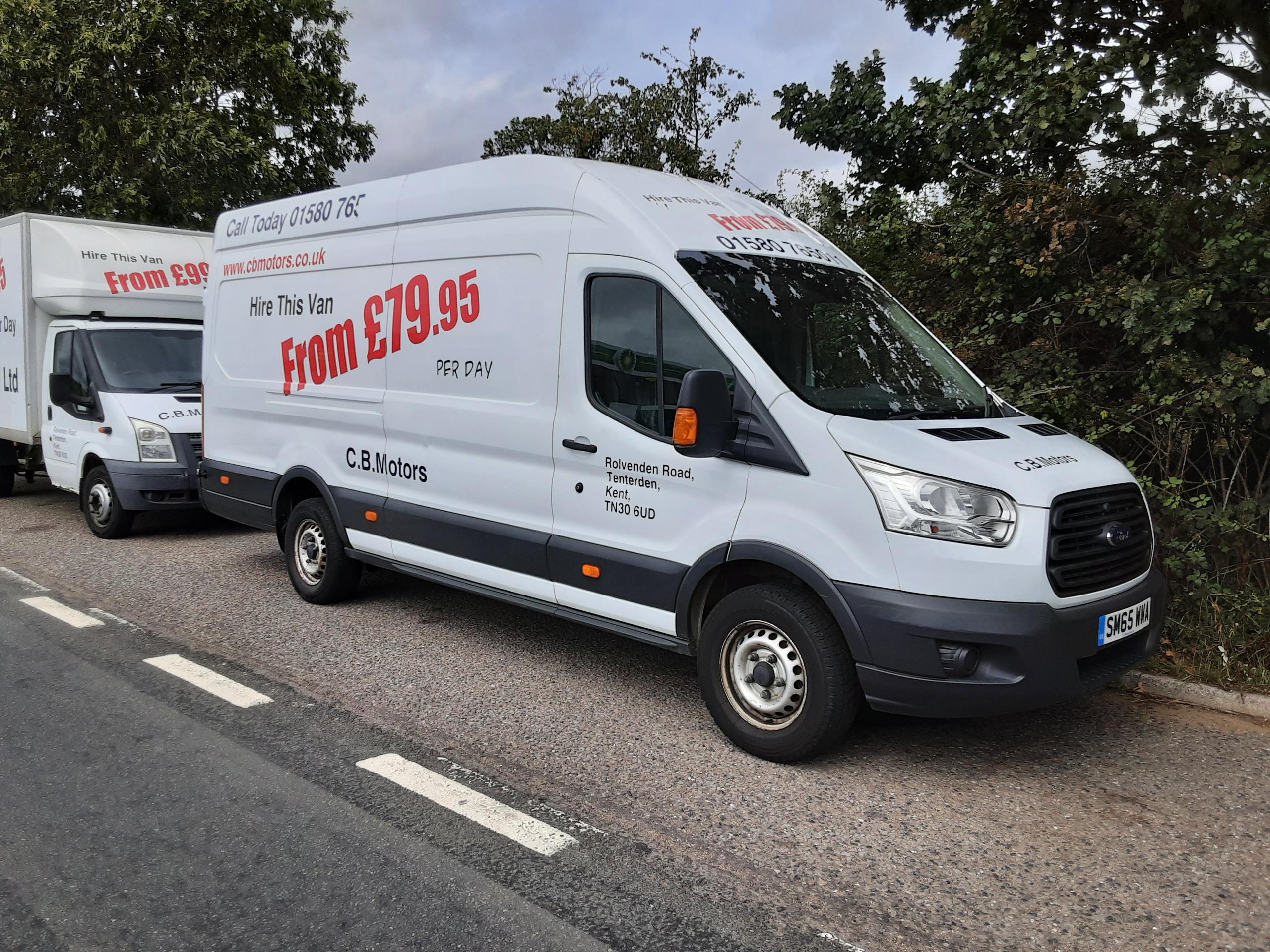 Van store hire today