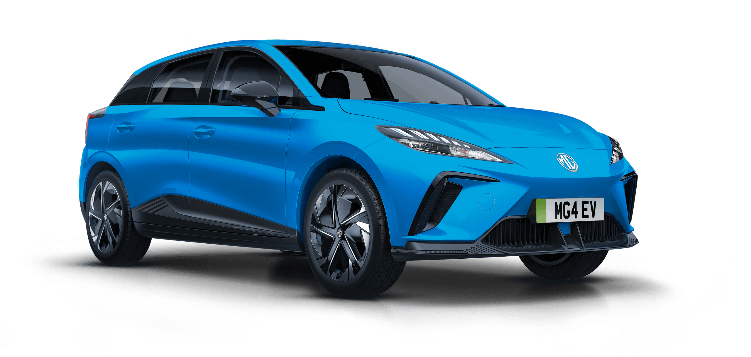 mg4 ev se in holburn blue