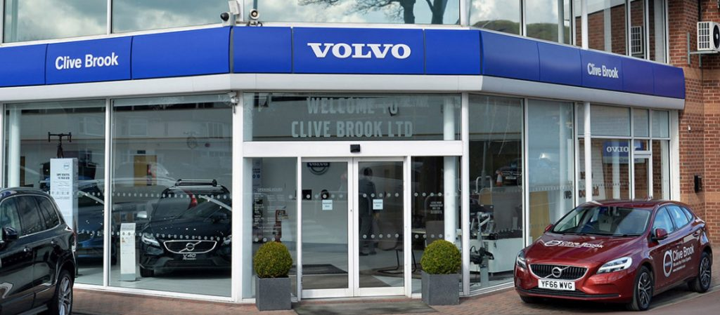 car showroom